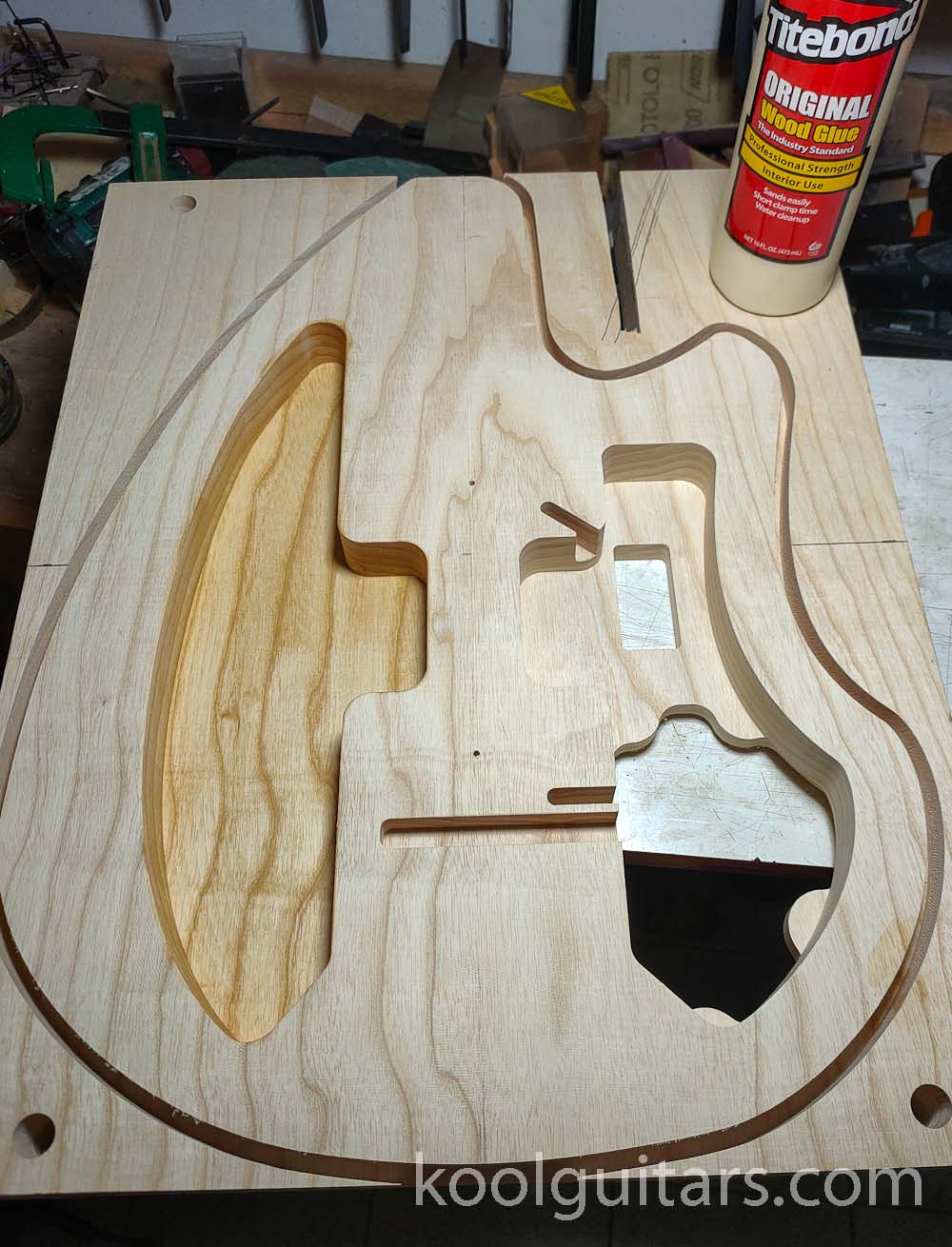 piezo pickup, headlessguitar, fretlessguitar, koolguitars