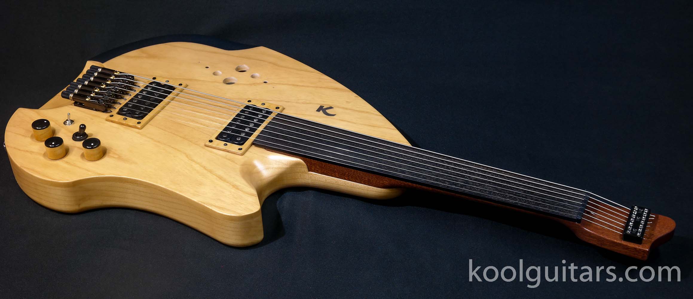 headlessguitar, 7 strings, fretless guitar, ud